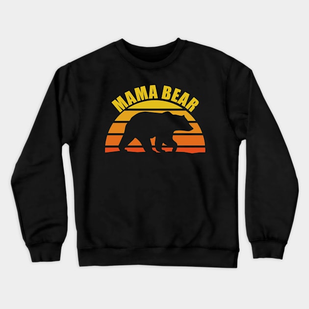 Mama Bear Crewneck Sweatshirt by DemTeez